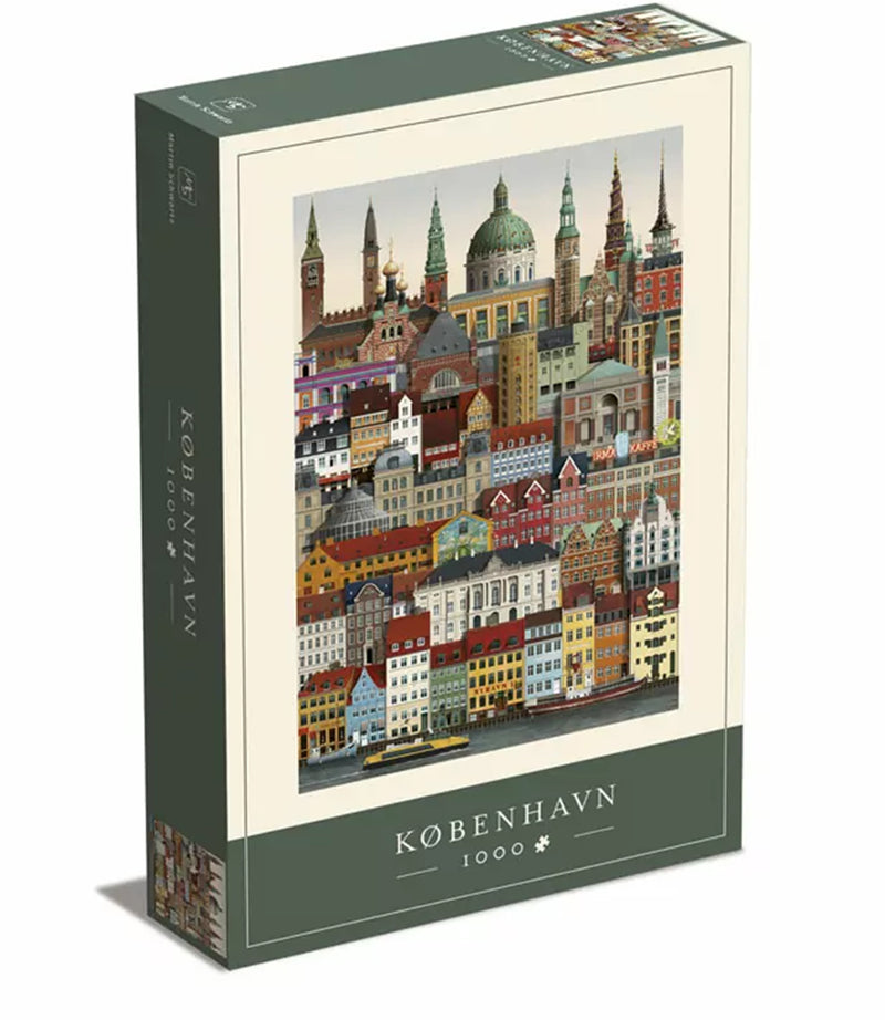 Kopenhagen Martin Schwartz Puzzle - 1000 Teile