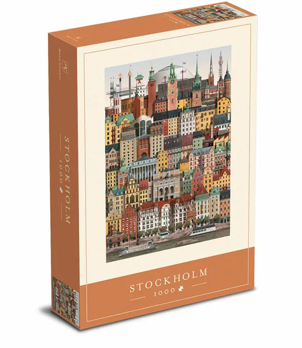 Stockholm Martin Schwartz Puzzle - 1000 Teile