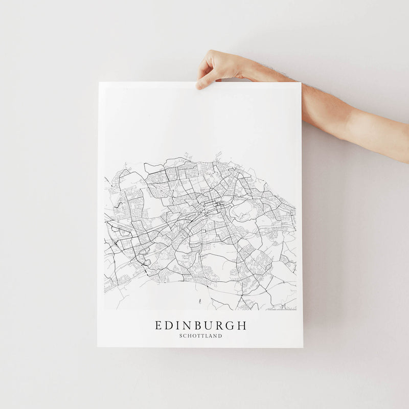 Edinburgh Stadtkarte