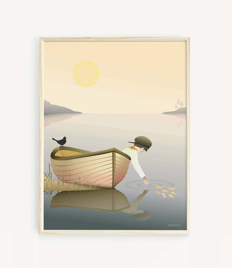 Boy in a boat