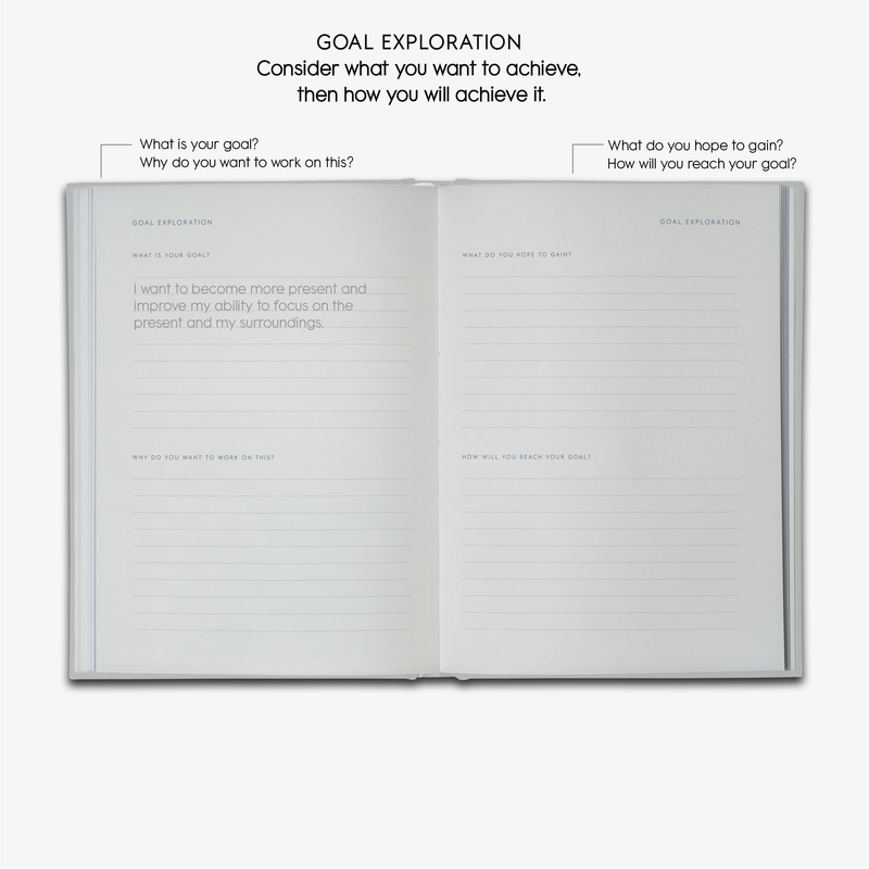 Kartotek Hardcover Notizbuch / Journal - Goals