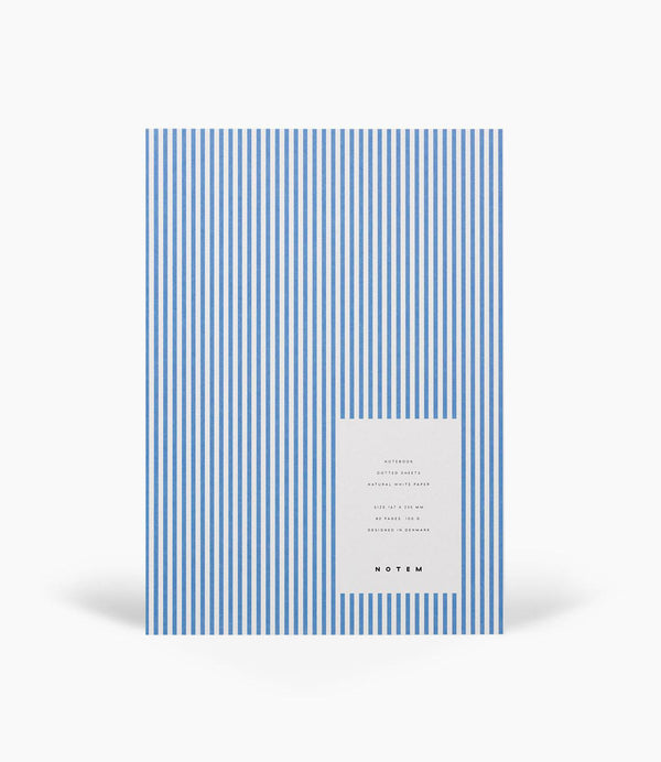 Notem Vita Notizbuch mittel - Blue lines