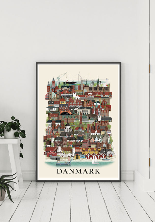 Dänemark Illustration